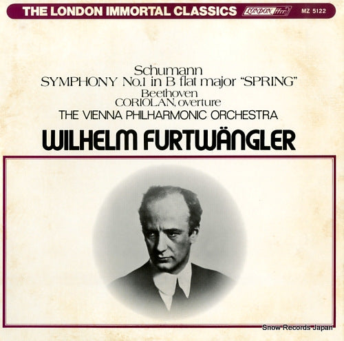 FURTWANGLER, WILHELM schumann; symphony no.1 in b flat major "spring" MZ5122