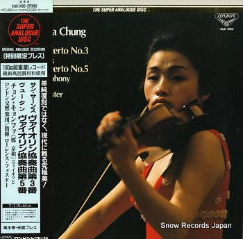 CHUNG, KYUNG-WHA saint-saens; violin concerto no.3 in b minor op.61 KIJC-9160