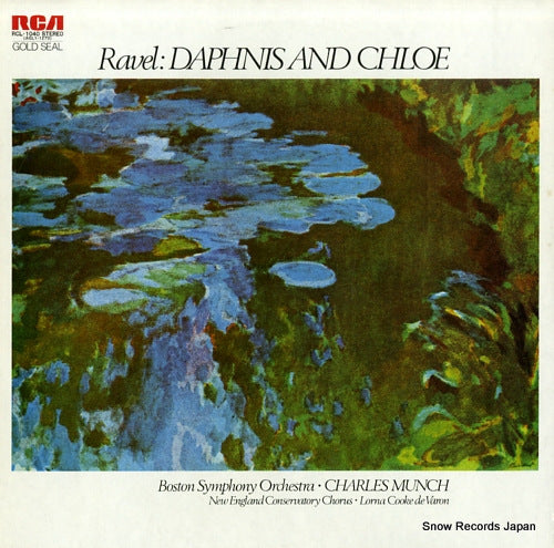MUNCH, CHARLES ravel; daphnis and chloe RCL-1040