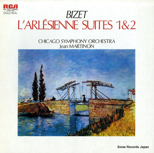 MARTINON, JEAN bizet; l'arlesienne suites 1 & 2 RCL-1037