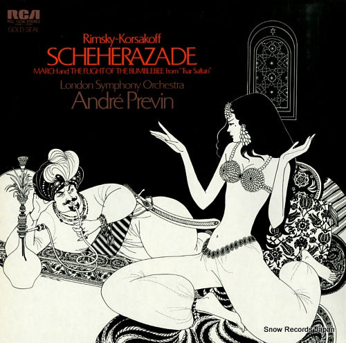 PREVIN, ANDRE rimsky-korsakoff; scheherazade-symphonic suite, op.35 RCL-1034