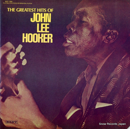 HOOKER, JOHN LEE the greatest hits of john lee hooker KST-559