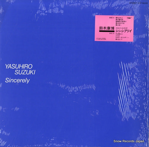 SUZUKI, YASUHIRO sincerely ETP-90243