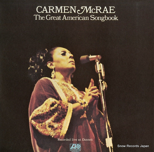 MCRAE, CARMEN the great american songbook P4569-70A