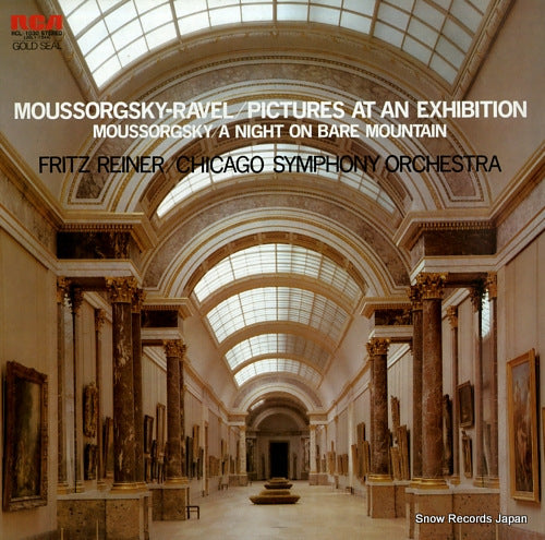 REINER, FRITZ moussorgsky; pictures at an exhibition ravel RCL-1030
