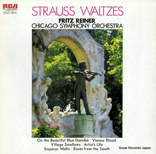 REINER, FRITZ strauss waltzes RCL-1029
