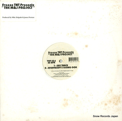 MANDJ PROJECT, THE freeze tnt presents TNT-18