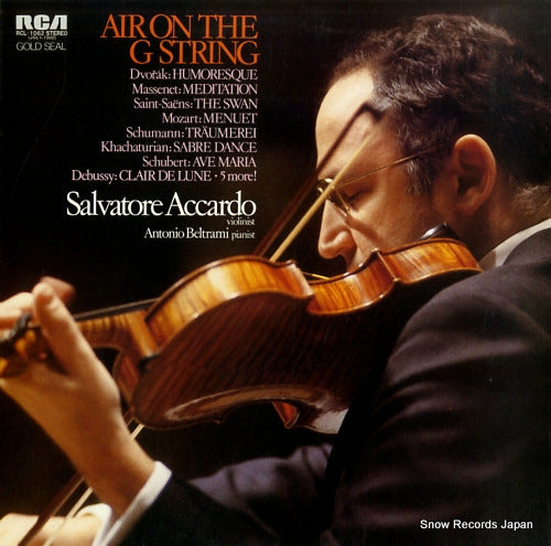 ACCARDO, SALVATORE air on the g string RCL-1062