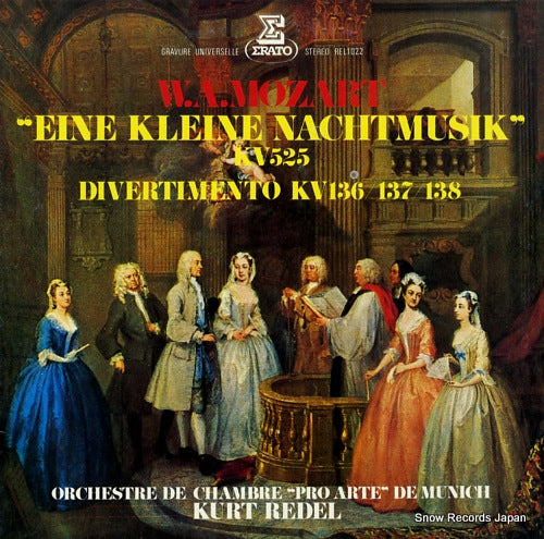 REDEL, KURT mozart; eine kleine nachtmusik kv525 REL1022