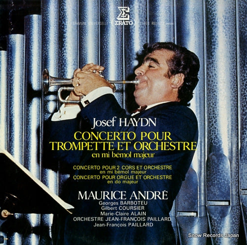 ANDRE, MAURICE josef haydn; concerto pour trompette et orchestre REL1013