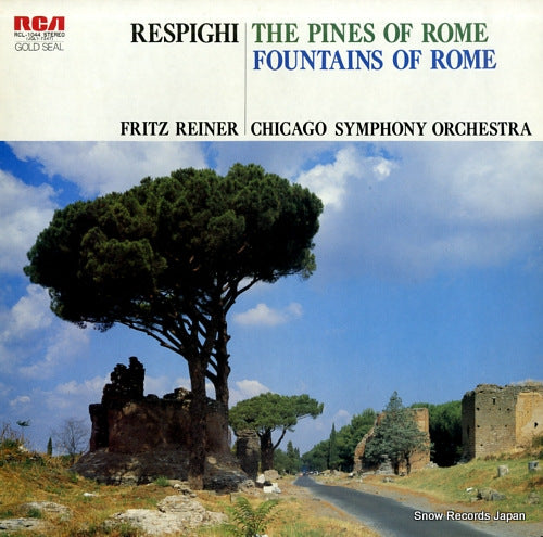 REINER, FRITZ respighi; the pines of rome RCL-1044