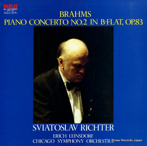 RICHTER, SVIATOSLAV brahms; piano concerto no.2 in b-flat, op.83 RCL-1049