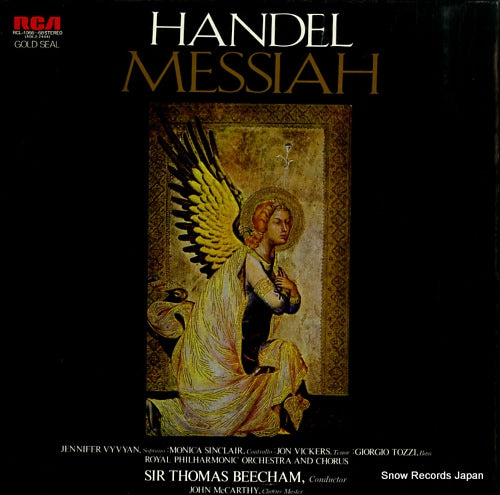BEECHAM, THOMAS handel; messiah RCL-1066-68