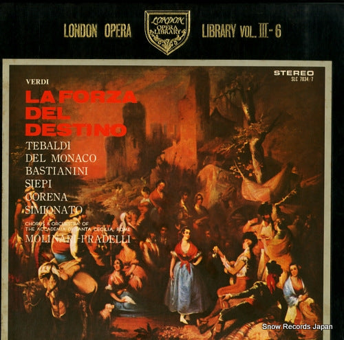 MOLINARI-PRADELLI, FRANCESCO verdi; la forza del destino SLC7034/7