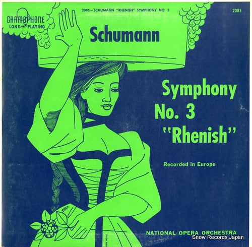 NATIONAL OPERA ORCHESTRA schumann; symphony no.3 "rhenish" 2085