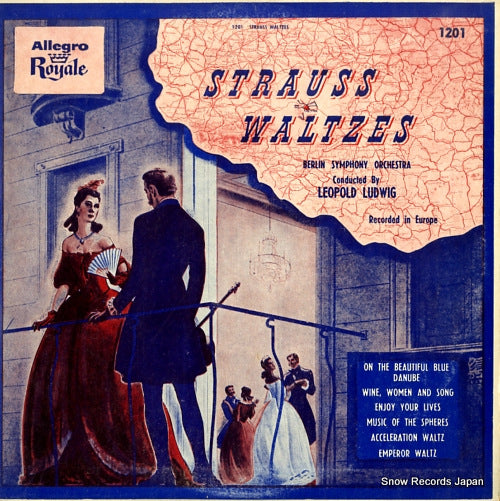 LUDWIG, LEOPOLD strauss waltzes 1201
