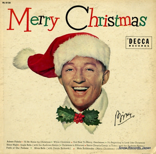 CROSBY, BING merry christmas DL8128