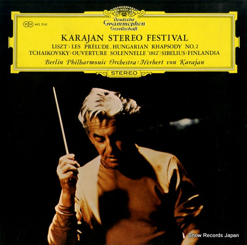 KARAJAN, HERBERT VON karajan stereo festival MG2141