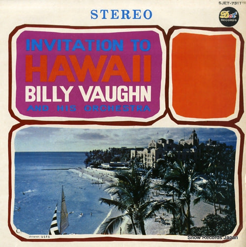 VAUGHN, BILLY invitation to hawaii SJET-7311