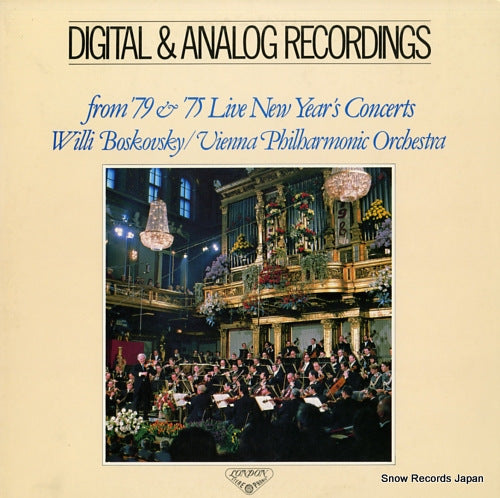 BOSKOVSKY, WILLI digital & analog recordings from '79 & '75 live new year's concerts GT9232