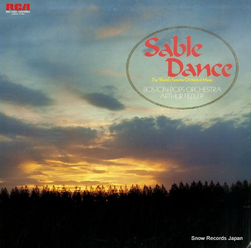 FIEDLER, ARTHUR sable dance RVC-7003