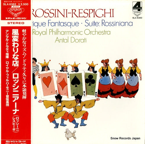 DORATI, ANTAL rossini-respighi; la boutique fantasque SLA6362