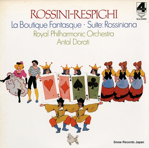 DORATI, ANTAL rossini-respighi; la boutique fantasque SLA6362