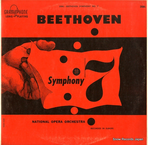 NATIONAL OPERA ORCHESTRA beethoven; symphony no.7 in a major, op.92 GRAMOPHONE2086