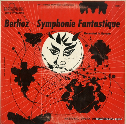 NATIONAL OPERA ORCHESTRA berlioz; symphony fantastique, op.14 GRAMOPHONE2091