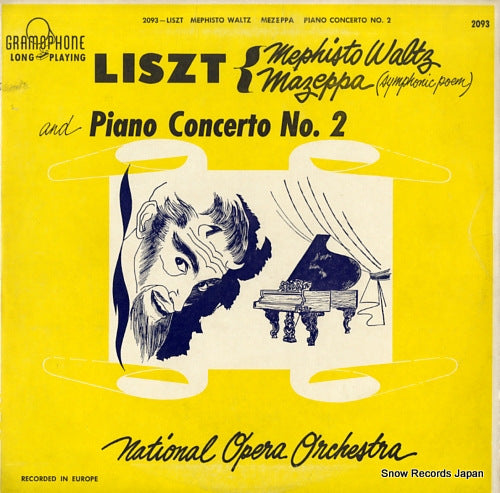 NATIONAL OPERA ORCHESTRA liszt; mephisto waltz GRAMOPHONE2093
