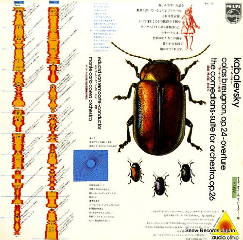 REMOORTEL, EDUARD VAN kabalevsky; colas breugnon, op.24-overture FH-19
