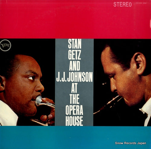 GETZ, STAN, AND J.J. JOHNSON stan getz and j.j. johnson at the opera house MV2561