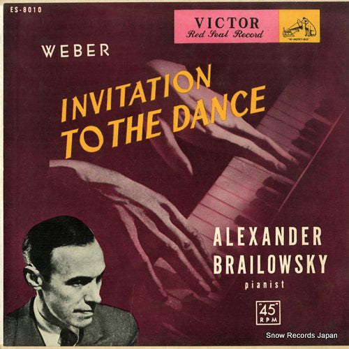 BRAILOWSKY, ALEXANDER invitation to the dance ES-8010