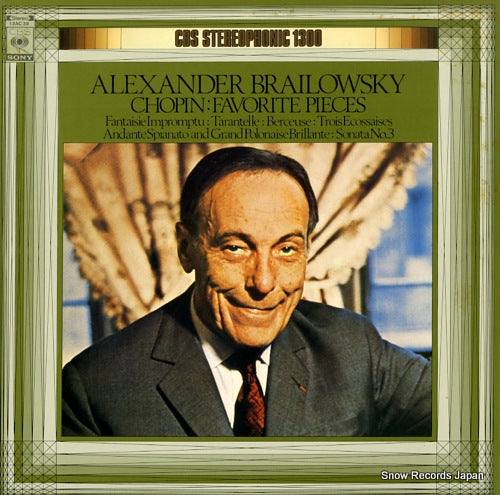 BRAILOWSKY, ALEXANDER chopin; favorite pieces 13AC39