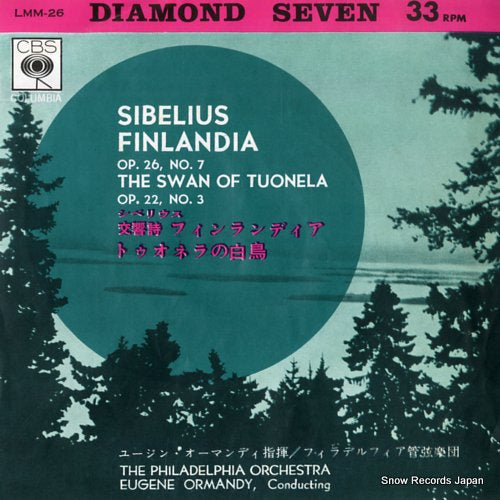 ORMANDY, EUGENE sibelius; finlanda LMM-26