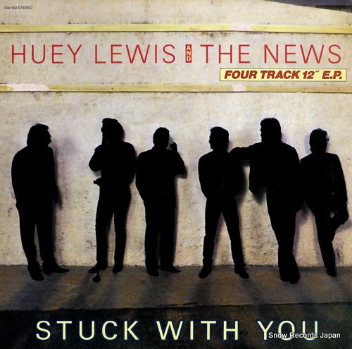 LEWIS, HUEY, AND THE NEWS stuck with you S14-150