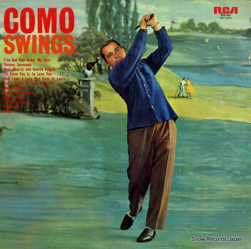 COMO, PERRY como swings PG-40
