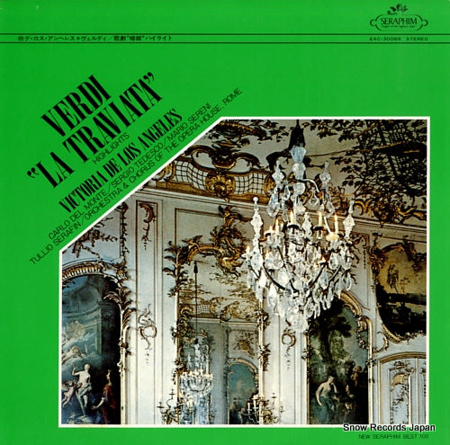 SERAFIN, TULLIO verdi; "la traviata" highlights EAC-30069