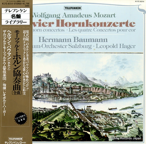 BAUMANN, HERMANN mozart; die vier hornkonzerte K17C-8314