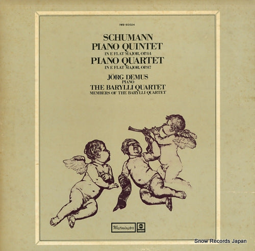 DEMUS, JORG schumann; piano quintet in e flat major op.44 IWB-60024