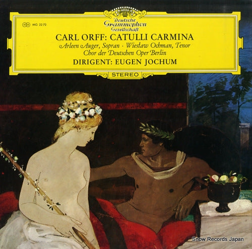 JOCHUM, EUGEN orff; catulli carmina MG2272