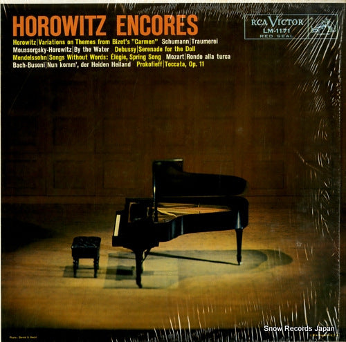 HOROWITZ, VLADIMIR horowitz encores LM-1171