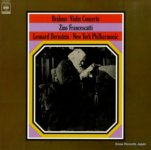 FRANCESCATTI, ZINO brahms; violin concerto 13AC290