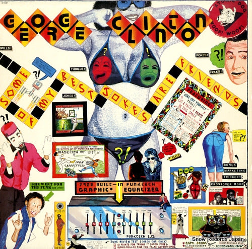 CLINTON, GEORGE some of my best jokes are friends ST-12417