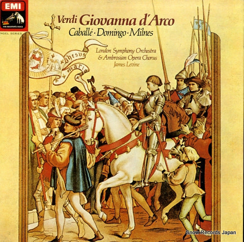 LEVINE, JAMES verdi; giovanna d'arco SLS967 / SAN.331-3