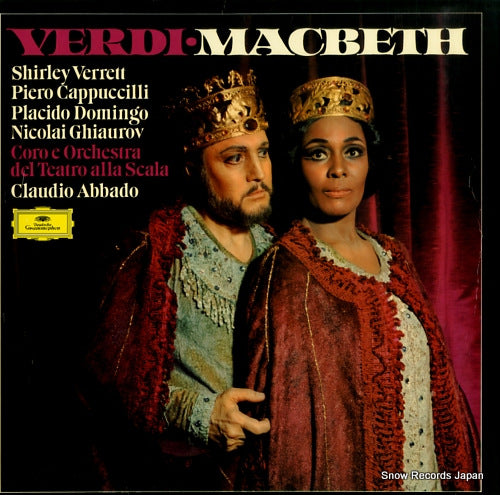 ABBADO, CLAUDIO verdi; macbeth 2709062 / 2530684-6