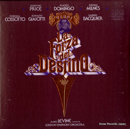 LEVINE, JAMES verdi; la forza del destino ARL4-1864