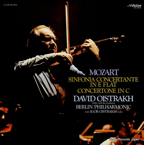 OISTRAKH, DAVID mozart; sinfonia concertante in e flat VIC-9515