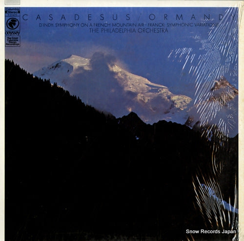 CASADESUS, ROBERT d'indy; symphony on a french mountain Y31274