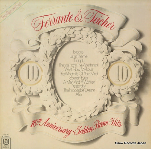 FERRANTE AND TEICHER 10th anniversary of golden piano hits UXS70
